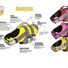 Спасательный жилет для собак l
