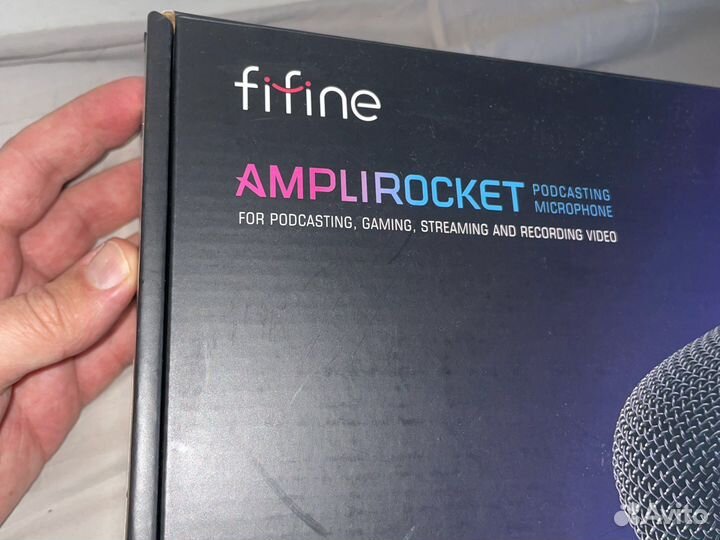 Динамический микрофон Fifine K651 amplirocket