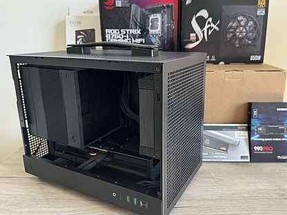 Itx компьютер. 14600k + 32Gb + 16Gb 4070ti super