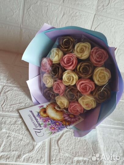 Букет из шоколада к 1 сентября