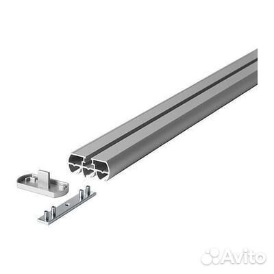 Бегунок и крючок Икеа Квартал для гардин