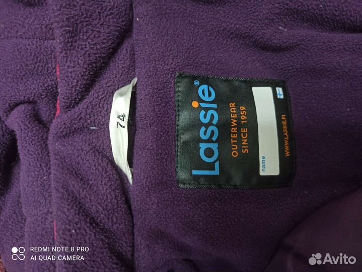 Зимний комбинезон для девочки lassie