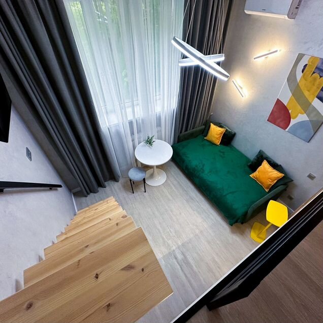 Квартира-студия, 28 м², 2 кровати