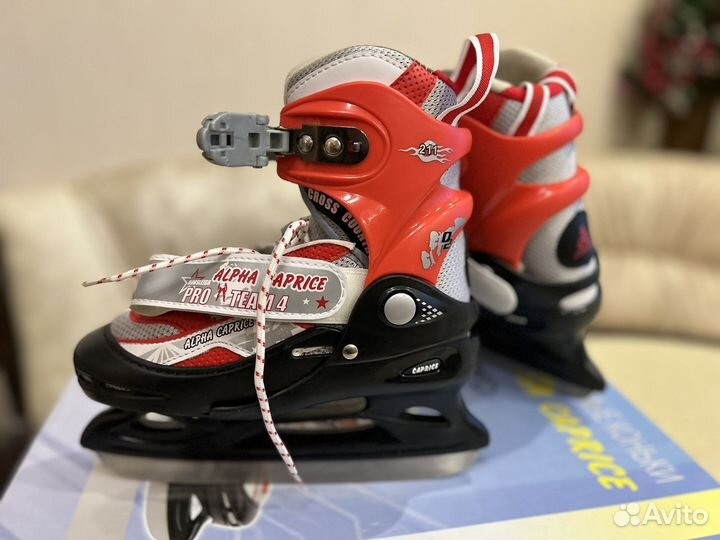 Коньки раздвижные 30-33