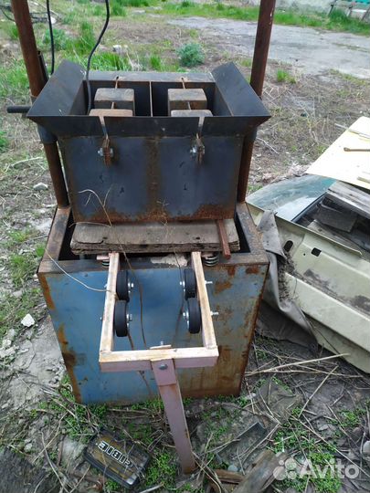 Шлакоблочный станок