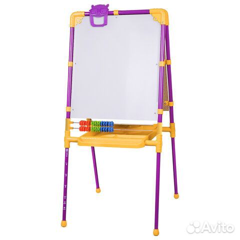 Мольберт растущий мела/магнитно-маркерный, 53х46 с