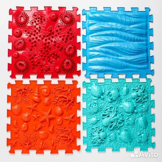 Массажный коврик - пазл, 8 модулей орто пазл