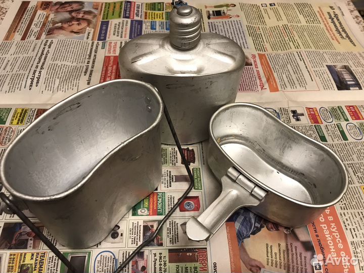 Котелок алюминиевый комбинированный