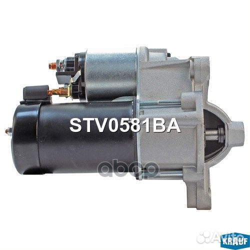 Стартер 12V 1.0kW STV0581BA Krauf