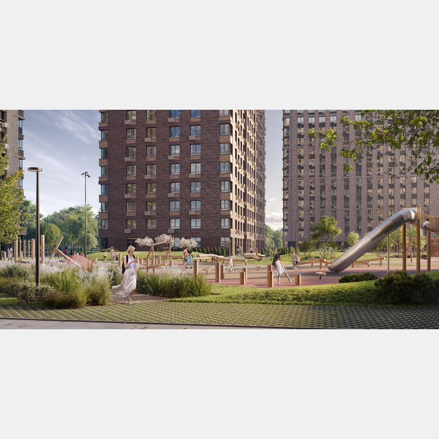 1-к. апартаменты, 37 м², 22/23 эт.