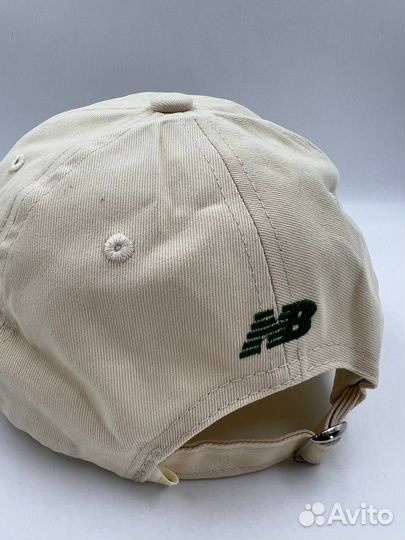 Кепка бейсболка ALD & New Balance бежевая 2025
