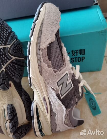 Кроссовки New Balance 2002r grey оригинал poizon