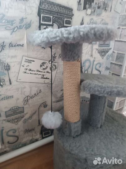 Домик и когтеточка для кошек