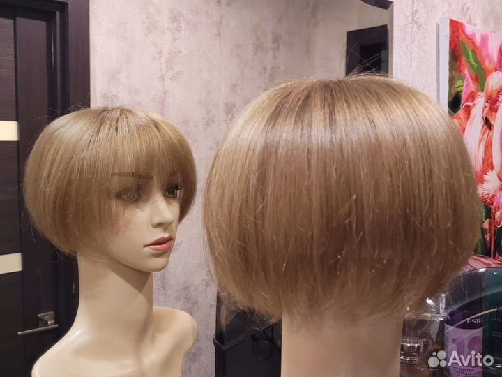 Накладка из натуральных волос