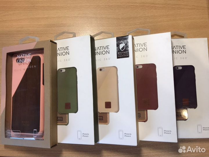 Оригинальные чехлы Native Union для iPhone 6, 6s