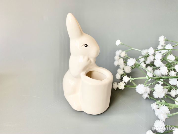 Пасхальный кролик фарфор 2 шт
