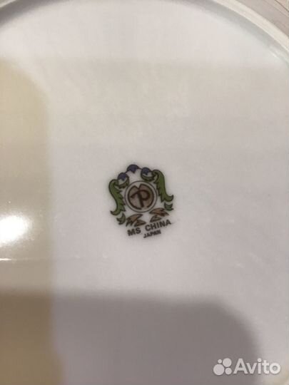 Тарелки зик и Япония винтаж