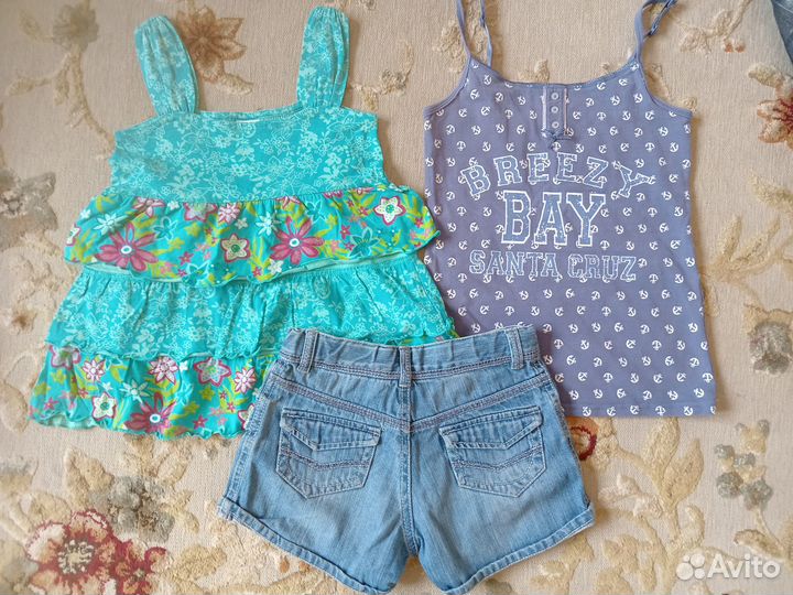 Пакетом фирменные вещи р. 110