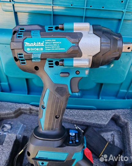 Аккумуляторный гайковерт Makita 800 н.м. (Арт.6009