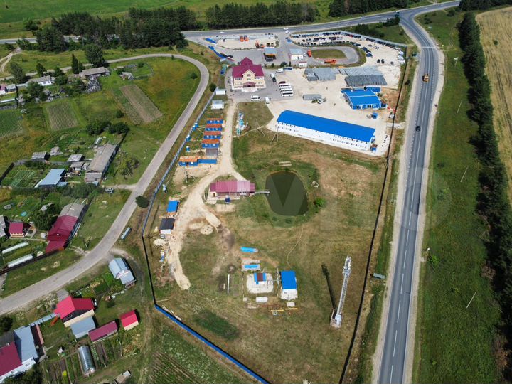 Производственная база с АЗС, 2000м², участок 3,7Га