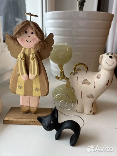 Декор статуэтки елочные игрушки