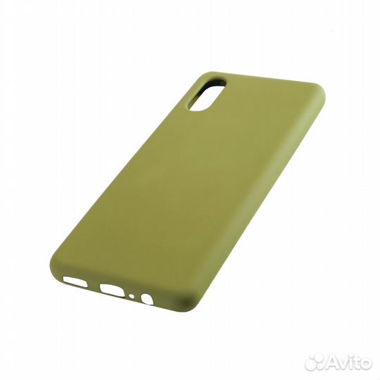 Чехол силиконовый Case для Samsung A02 зеленый №57