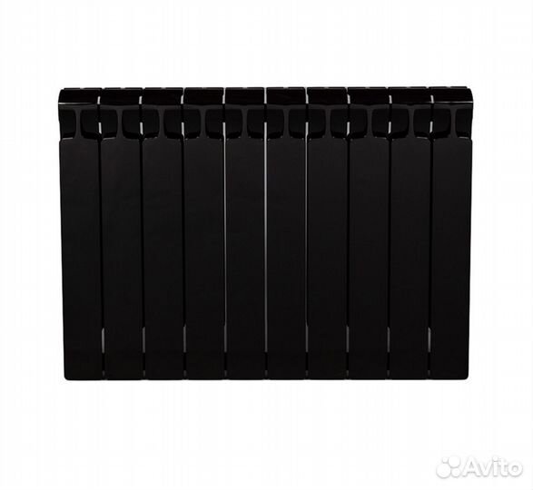 Радиатор биметаллический 500 мм 10 секций 3/4 боко