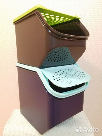 Tupperware контейнер для картофеля и/или лука, нов