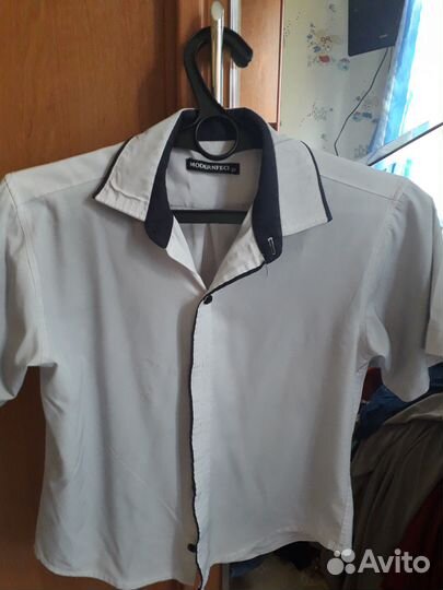 Рубашка на мальчика, рост 128-134. 3 штуки