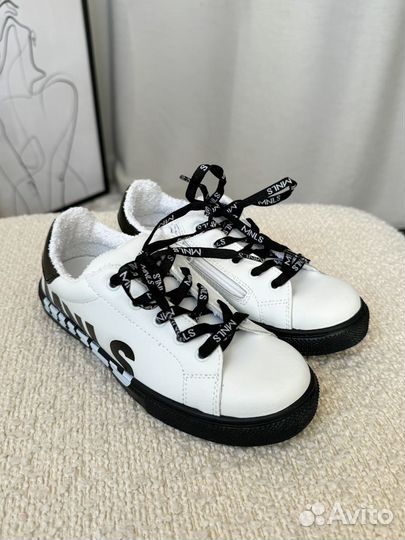 Кожаные кеды Monnalisa, 34