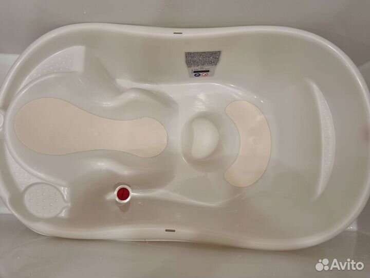 Ванночка для купания OK baby Onda evolution белая