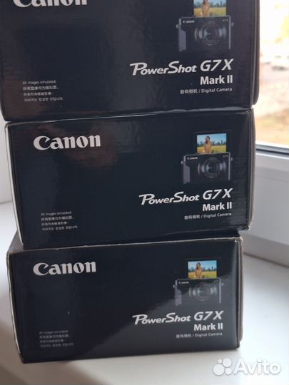 Canon PowerShot g7x mark ii black