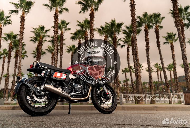 Дорожный мотоцикл Cyclone RE3 Scrambler red новый
