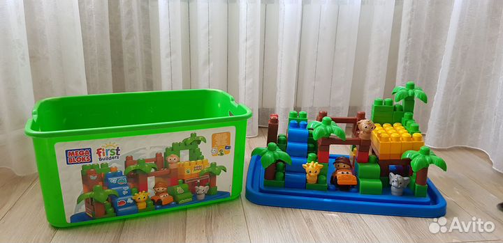 Конструктор Mega Bloks First Builders Сафари