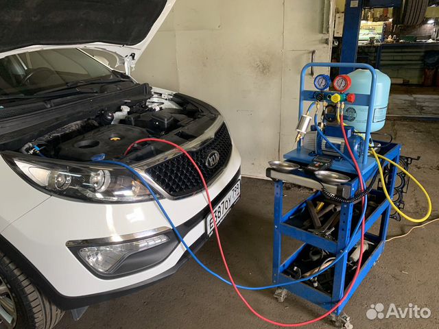 Заправка авто кондиционеров в Москве | Услуги | Авито