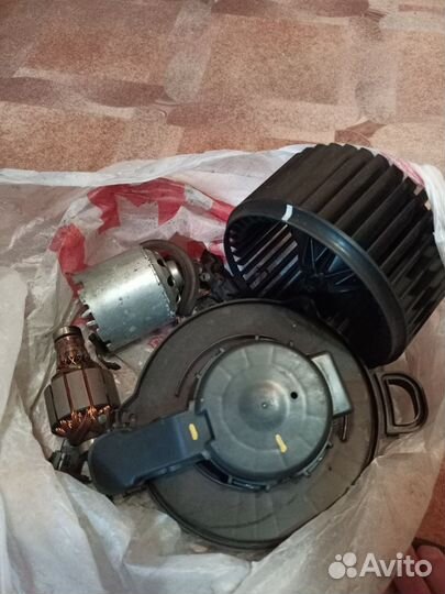 Моторчик печки hyundai solaris 2