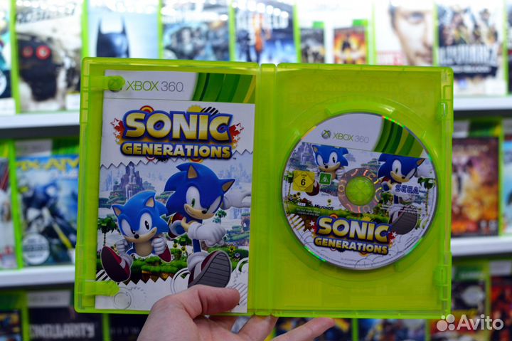 Sonic Generations xbox 360 / обмен