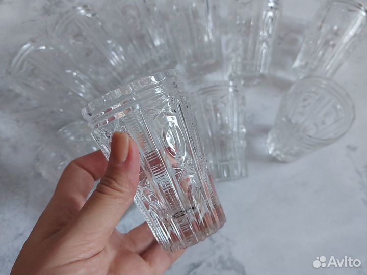 Стопка хрустальная СССР рюмка стакан