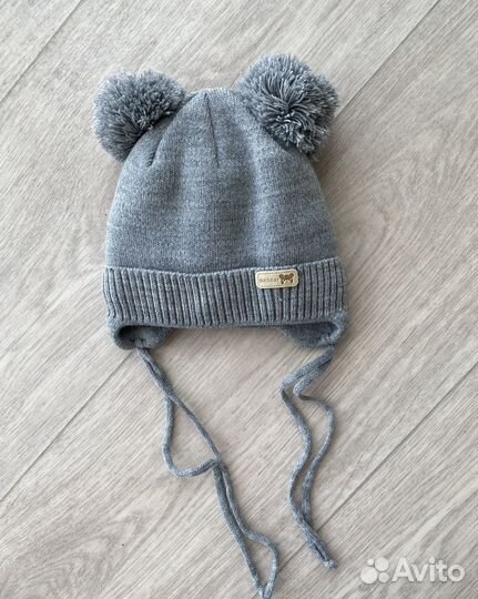 Шапки детские на малышей - 2 шт