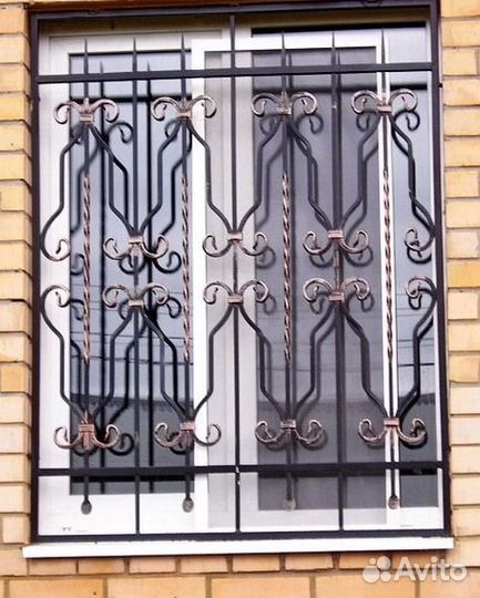 Кованые решётки на окна