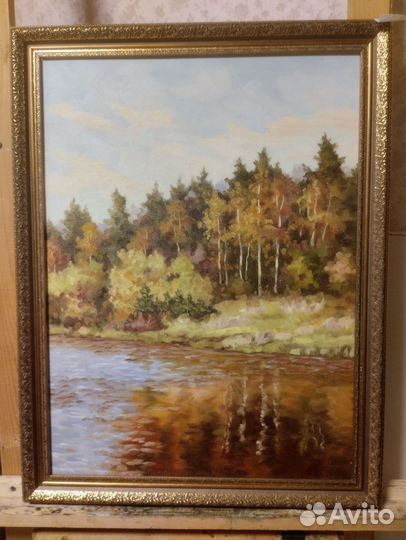 Картина маслом на холсте пейзаж