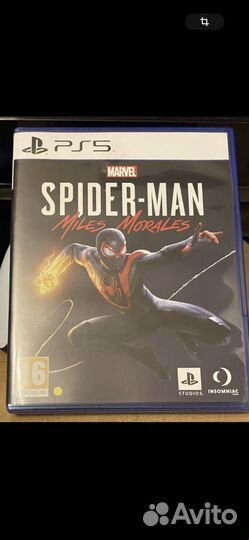 Человек паук майлз моралес ps5