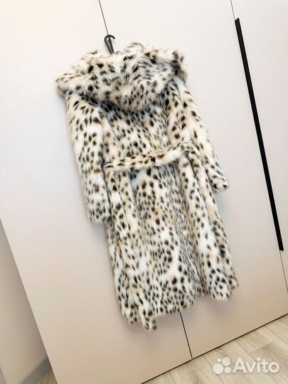 Шуба из эко меха