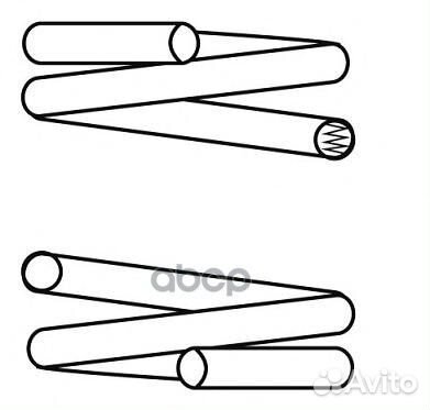 Пружина пер.honda HR-V GH 1,6 16V + 1,6 16V 4x4