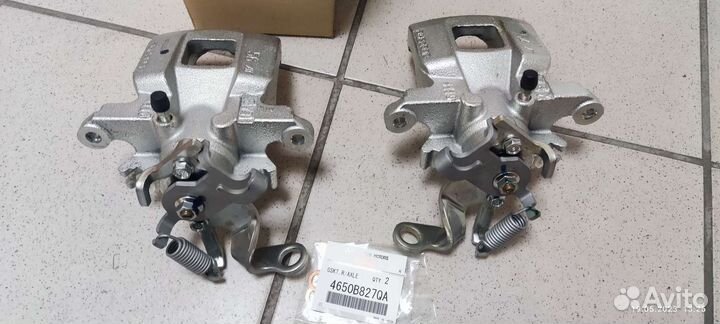 Суппорт тормоза задний outlander, asx