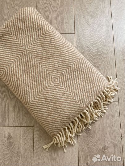 Плед из шерсти новозеландских ягнят