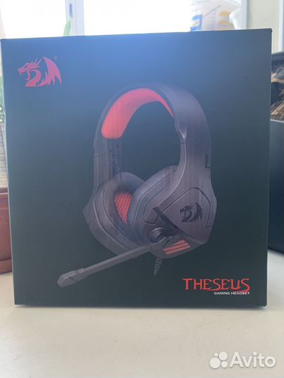 Игровые наушники с микрофоном Redragon