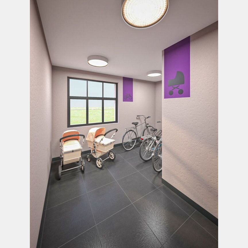 1-к. квартира, 40,5 м², 1/4 эт.