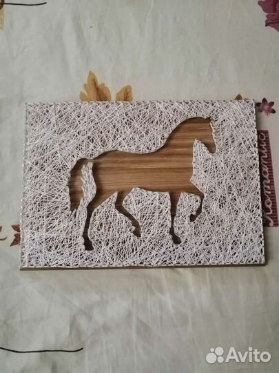 Настенное панно из дерева