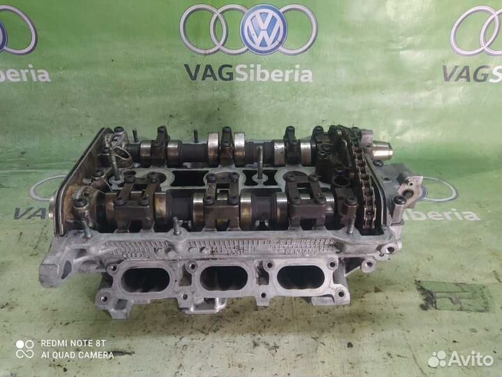 Головка блока цилиндров гбц правая 078103373AH aud